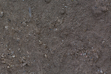 Soil ground texture background pattern. Dirt earth brown