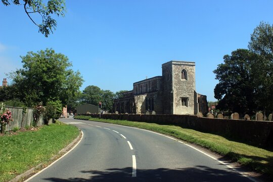 St. Mary's Church, Welwick, East Riding of Yorkshire.