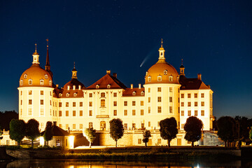 Komet Neowise, Moritzburg