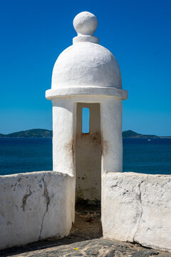 old sea fortress watch tower