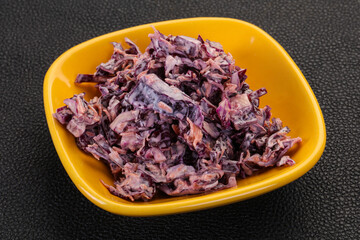 Cole slaw salad with cabbage