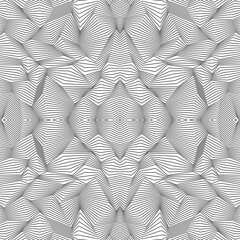 Vector abstract lines pattern. Waves background