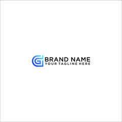 Letter Gi Logo Insurance Agency and brand identity. The symbol itself will looks nice as social media avatar, Insurance Agency and website or mobile icon
