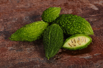 Tropical exotic vegetable - bitter melon