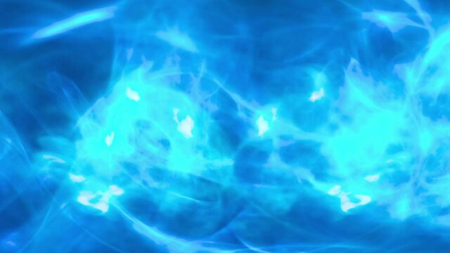 Video Background 2567: Fractal light forms ripple and shine (Loop).