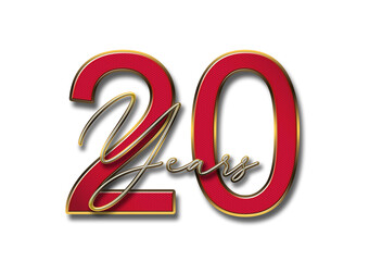 20, Jahre, Geburtstag, Ehrentag, Frau, Grafik
