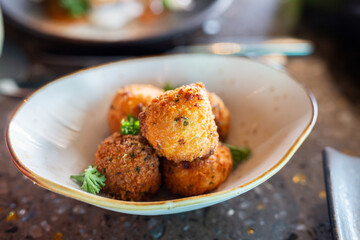 Fried Cornmeal Hushpuppy 