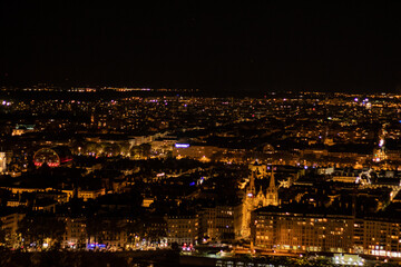 Fototapeta na wymiar Lyon, Panorama