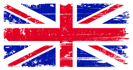 Vintage united kingdom flag