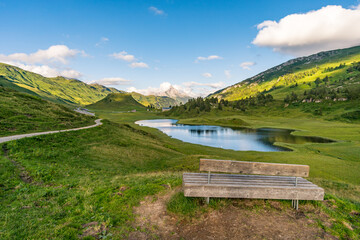 Fantastic hike in the beautiful Lechquellen Mountains