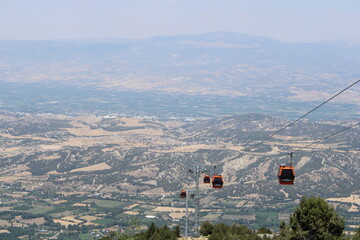 cable car, ropeway