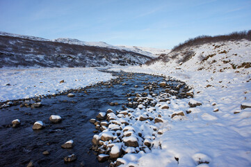 winter river 
