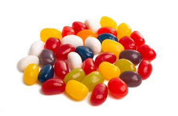 jelly beans isolated