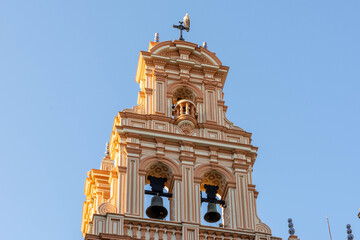 Merced Cathedral in Huelva. Temple of Renaissance beginning and Baroque ending. Huelva, Andalusia,...