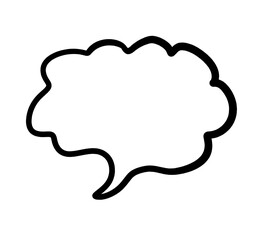 Cartoon Stylized Chat Icon