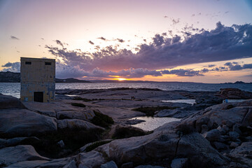 A beautiful view from the point 