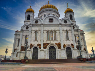 Russia. Old Russian Orthodox Church in St Petersburg