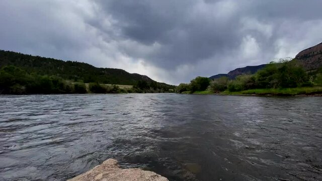 A sunset timelapse on a Colorado trout stream.