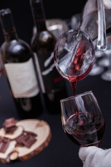 Fancy red wine