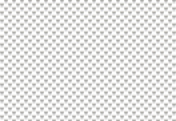 white cylindrical shape pattern