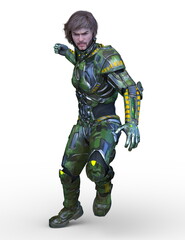 Fototapeta premium サイバーマン