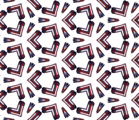 Geo Texture. Hand Drawn Painted. 