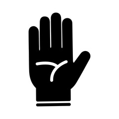 Palm hand icon