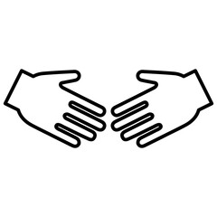 Shake hands icon
