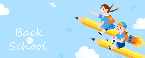 Back to school banner