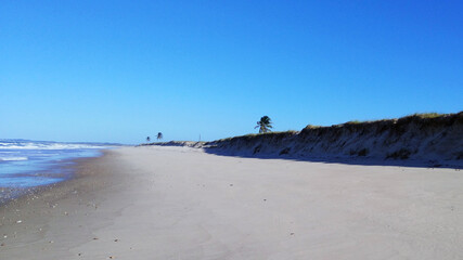 beach in the morning