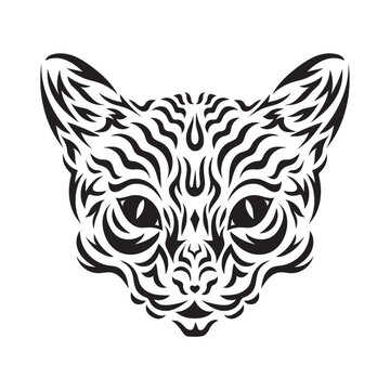 Angry Tribal Leopard Head Tattoo Design  Tribal Cheetah Tattoo Designs   Free Transparent PNG Clipart Images Download
