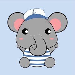 elephant as sailor