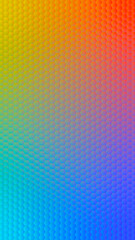 Abstract multicoloured Hexagonal pattern for mobile devices 