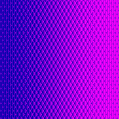 Abstract Triangular pink and blue gradient coloured background