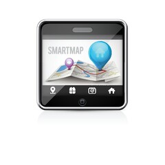 gps with smartmap