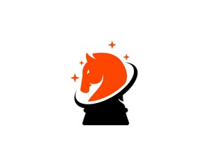 Horse chess with swoosh