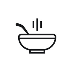 Soup meal icon design. vector illustration