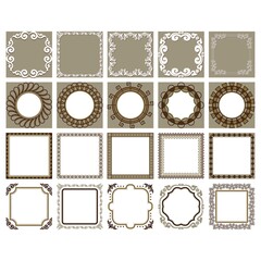 collection of frame design