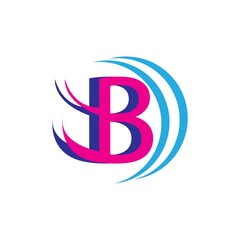 B Letter business logo
