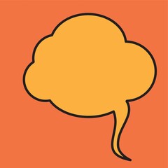 cloud speech bubble