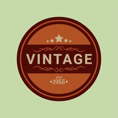 vintage label
