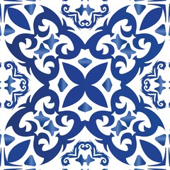 Portuguese vintage azulejo tiles.