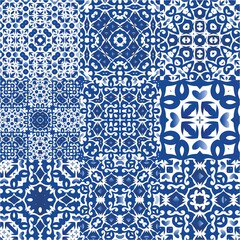 Antique portuguese azulejo ceramic.