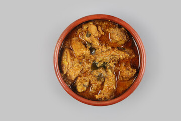 Indian Home made Chettinad country chicken curry	
