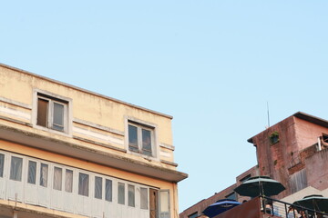Fototapeta na wymiar old building in kathmandu nepal