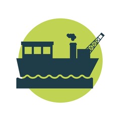 Obraz premium oil and gas ship