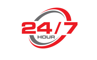 Service waiting time icon design vector