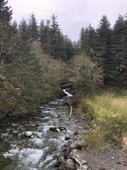 river in the mountains