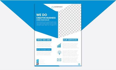 Corporate Editable Business Flyer Template Design