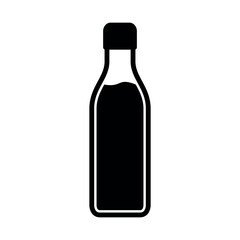 Bottle sport icon vector logo design template